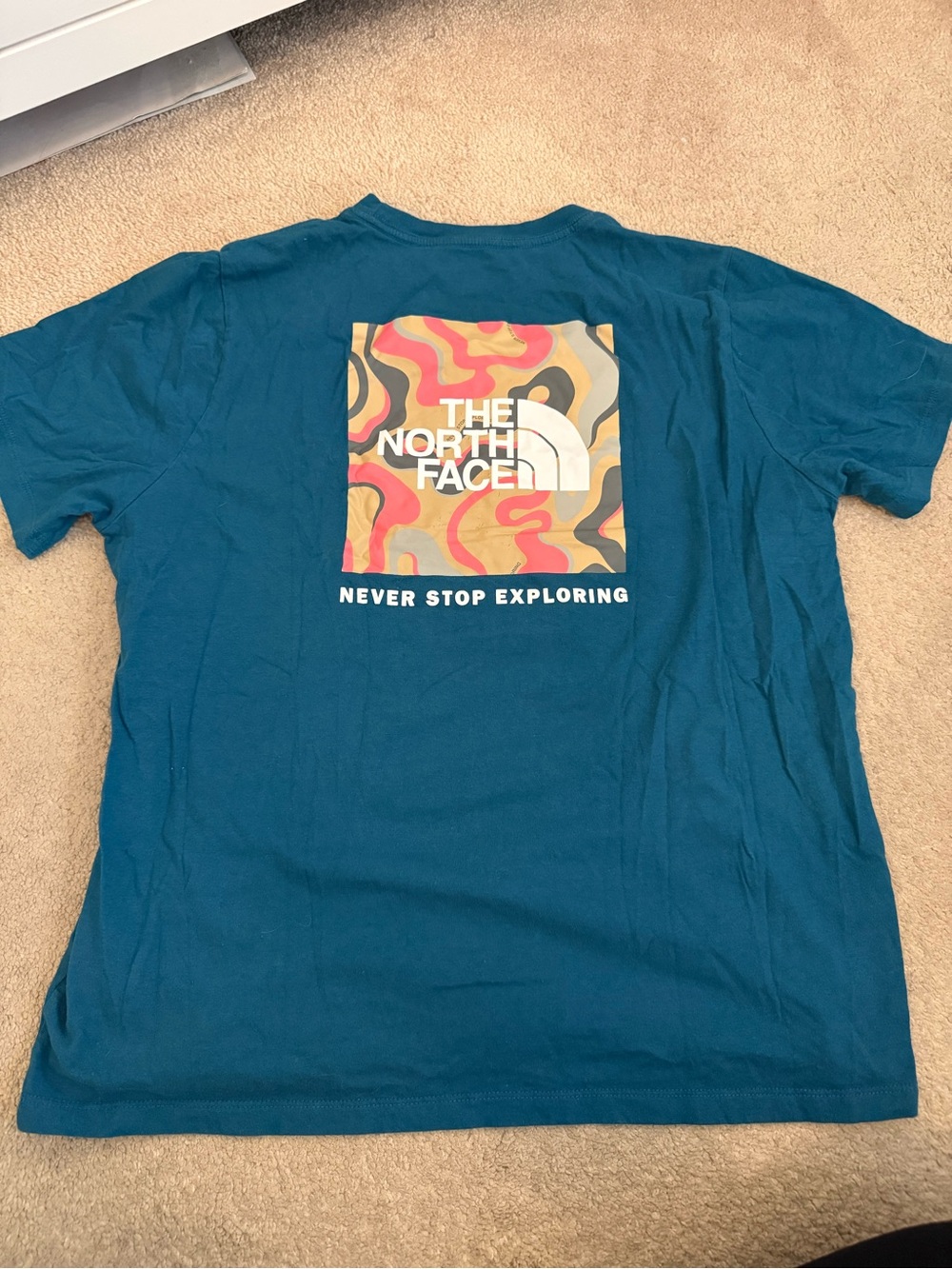 The North Face Teal Graphic Logo T-Shirt